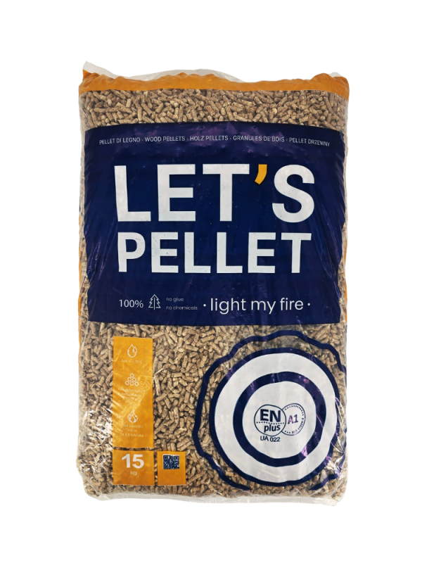 Pellet drzewny LET’S PELLET light my fire ENplus A1