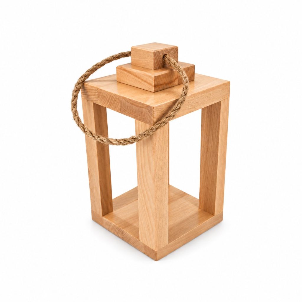 Drewniany lampion – zdjęcie 3