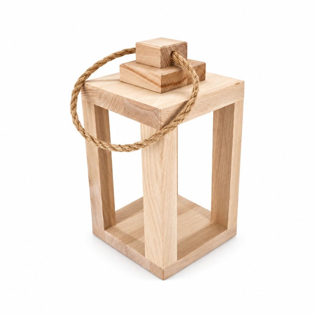 Drewniany lampion – zdjęcie 4